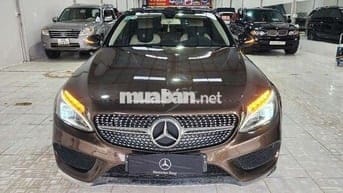 Mercedes-Benz C200 W205 2.0 AT 2017 Nâu
