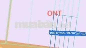 Cần bán lô đất 247m2, có 80m2 thổ cư, MT Hàng 6, Bình Trung, BRVT