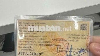 Yamaha Exciter 155 chính chủ cavet