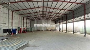 Kho xưởng 826m² nhánh đường Quốc Lộ 1A