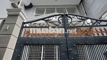 Giáp Quận 1, Nhà 56m2, 3 tầng 3PN, hẻm thông, gần mt Huỳnh Văn Bánh