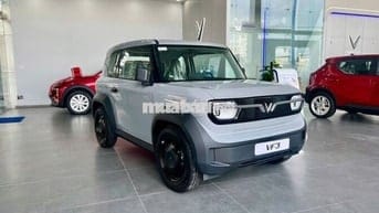 VinFast VF3 2025 màu xám xi măng