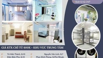🏙️Ký túc xá Quận 11 giá rẻ Bao điện nước uy tính tiện ích Có khắp HCM.