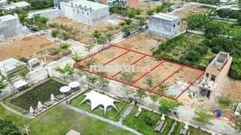 Tin Cực Hot. Bán 5 lô liền kề đối diện công viên ngay KDC Bửu Long mở