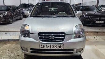 Kia Morning SLX 2005 số tự động màu bạc