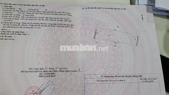 Đất nền 422m2  - Mặt tiền bê tông 3.5m, Tân Mỹ Chánh, Mỹ Tho