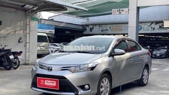 Toyota Vios số sàn màu bạc 2018 xe gia đình xe cọp