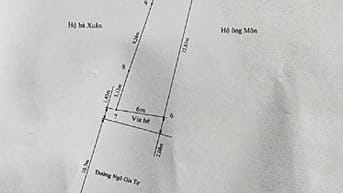 196m². - Mặt đường Ngô Gia Tự, Hải An.- Mặt tiền 6m nở hậu - 90 triệu