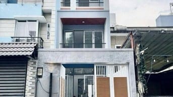 CHO THUÊ NHÀ HẺM XE HƠI CMT8 – P.12, Q.10 – NHÀ MỚI XÂY, NỞ HẬU 8M –