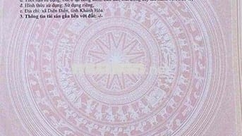 Bán Nhanh Nhà Cấp 4 Thôn 1 Diên Phú ( Nay Xã Diên Điền ), Khánh Hoà