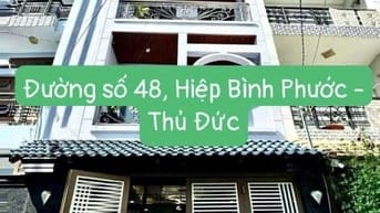 BÁN NHÀ THỦ ĐỨC - HẺM 5M Ô TÔ NGỦ TRONG NHÀ