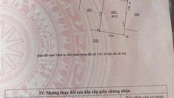 40m đất thôn 3 Vạn Phúc, giá chỉ hơn 3 tỷ