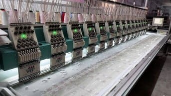 Thanh lý máy thêu Tajima 15 đầu, 9 kim Nhật