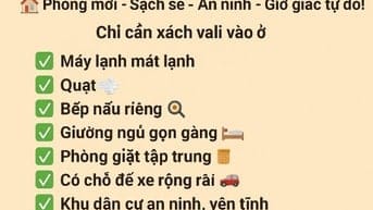 Căn hộ mini giá 1,7tr , măt tiền hò cát phú hữu
