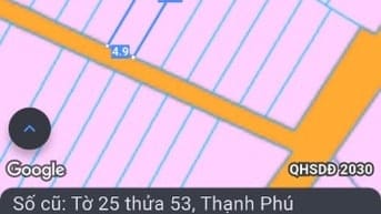 Đất ngang 5m dài 25m vị trí đẹp phù hợp kinh doanh. Sổ hồng riêng