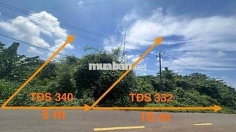 Ngân hàng thanh lý lô đất mặt tiền đường nhựa 7m- ngang 10m-100m2 thổ