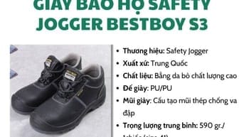 Giày bảo hộ chống va đập Safety Jogger Bestboy S3