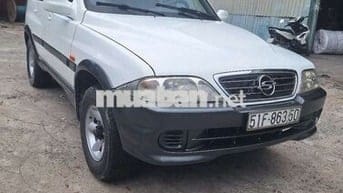 Musso 7 chổ máy dầu 1 cầu 2002 (4 máy) - 200000 km