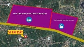 bán đất sát khu công nghiệp hợp thắng - triệu sơn