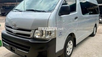 Toyota Hiace 2013 16 chỗ máy xăng, hỗ trợ hạ tải
