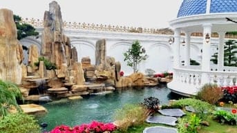 🌿 PHÚ GIA LANDSCAPE – THIẾT KẾ & THI CÔNG HỒ CÁ KOI CHUYÊN NGHIỆP 🐠.