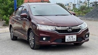Honda City 2018 1.5 TOP màu đỏ đô rất đẹp