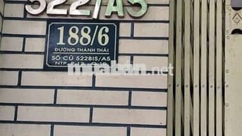 Nhà hẻm ô tô ngay Trung Tâm Q10 làm văn phòng và nhà ở.