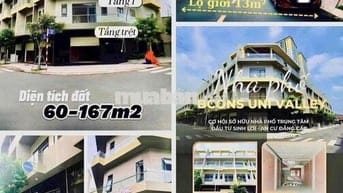 NHÀ PHỐ BCONS UNI VALLEY THANH TOÁN 2TY1 NHẬN NHÀ