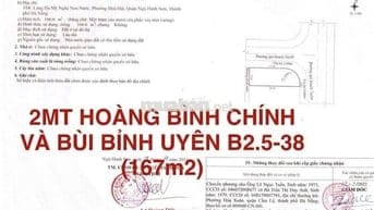 🔴💥Bán đất GÓC 2 MT đường Hoàng Bình Chính & Bùi Bỉnh Uyên