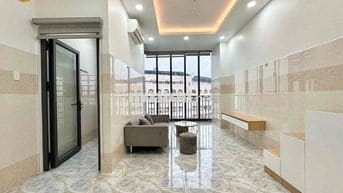 Duplex ban công, máy giặt riêng, full NT ngay Đầm Sen, phòng rộng, mới