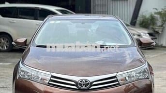 Toyota Altis 1.8G màu nâu 2016 bảo dưỡng hãng zin