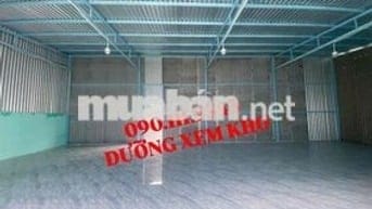 CHO THUÊ NHÀ XƯỞNG 8,5x15m - NỀN GẠCH MEN - TRỐNG SUỐT - HẺM XE TẢI