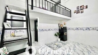 Trống sẵn phòng gác cao ở Hương Lộ 2 - sẵn máy lạnh -Gần ngã tu bốn xa