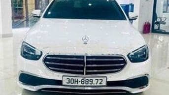 Bán E200 ex V1 màu trắng nội thất nâu sx 2022