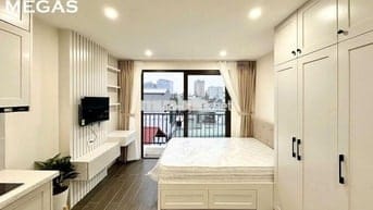 CHO THUÊ STUDIO BAN CÔNG NGAY ĐÊ LA THÀNH, Ô CHỢ DỪA, ĐỐNG ĐA