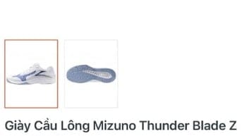 Ở Sài Gòn mình bán: giày Mizuno Thunder Blade Z - mang được 8 lần