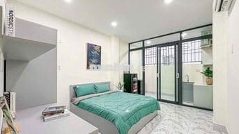 CĂN HỘ TÁCH BẾP RỘNG 40m2 NGUYỄN GIA TRÍ KHU HÀNG XANH GẦN Q1 Q3