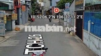 Lô đất đẹp 9m x 26,5m. Full Thổ Mặt tiền Đường Tân Chánh Hiệp 25