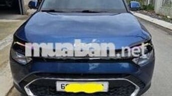 Kia Carens IVT 2024 màu xanh, 7 vạn km