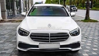 Mercedes E200 Exclusive 2022 V1 Trắng Nâu 30.000km