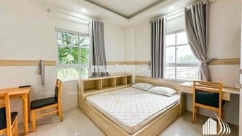 Cho thuê phòng trung tâm Quận 7 35m2 full nội thất gần Lotte mart