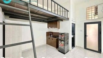 PHÒNG GÁC FULL NỘI THẤT - NGAY CHỢ TÂN BÌNH - GIÁP Q10