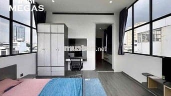 CHO THUÊ CHDV MỚI 100% 1PN BAN CÔNG MÁY GIẶT RIÊNG MT NGUYỄN VĂN CỪ