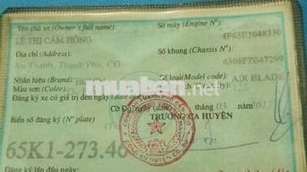 Mình muốn bán con xe ab