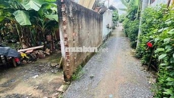 ĐẤT SỔ RIÊNG DT 60m2 tc 100% hẻm 1561 Phạm Văn Diêu