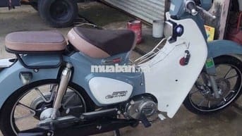 Cub 50cc 2022 khóa Smartkey xanh mới 95%