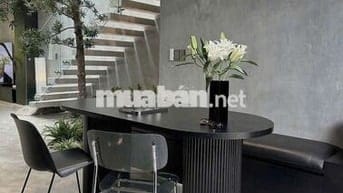 BIỆT THỰ ĐẸP DT 5*25, TRỆT LẦU, 2PN RỘNG, SÂN XE HƠI 7 CHỖ