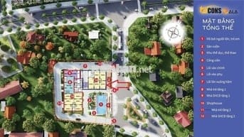 Cho thuê Shophouse SH.03 mặt tiền chung cư Bcons Sala. Đối diện Hồ bơi