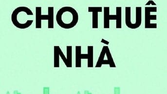 Cho thuê nhà nguyên căn tầng trệt 5x25m, hẻm xe tải, gần chợ Thạch Đà