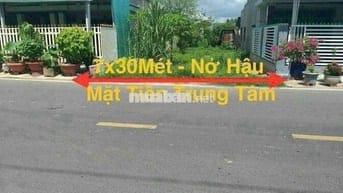 ĐẤT TRUNG TÂM 7x30Mét NỞ HẬU SỔ RIÊNG X.PHƯỚC THẠNH H.GÒ DẦU